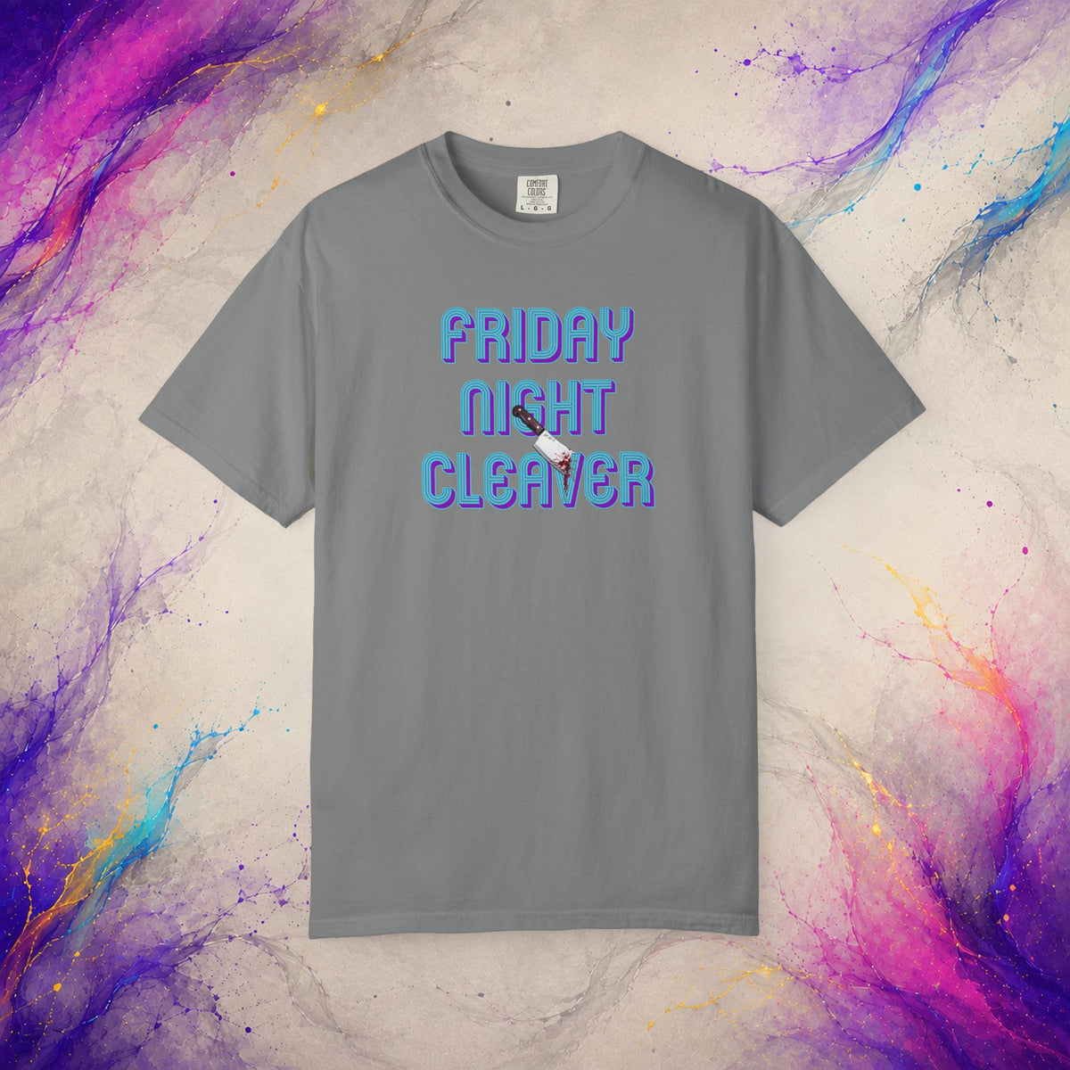 Friday Night Cleaver Tee | Retro Horror Graphic Shirt