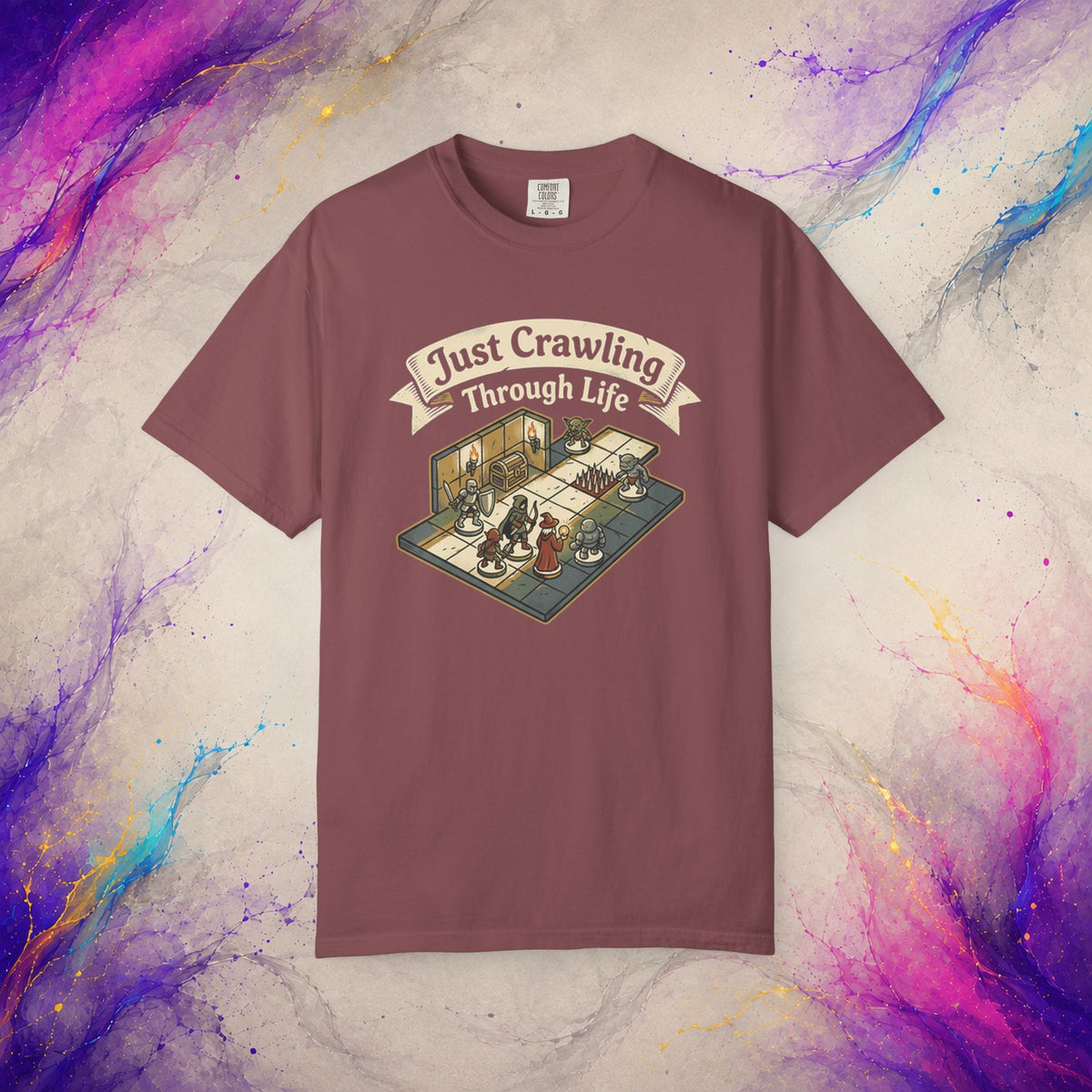 Just Crawling Through Life T-Shirt | Tabletop RPG Adventure Tee