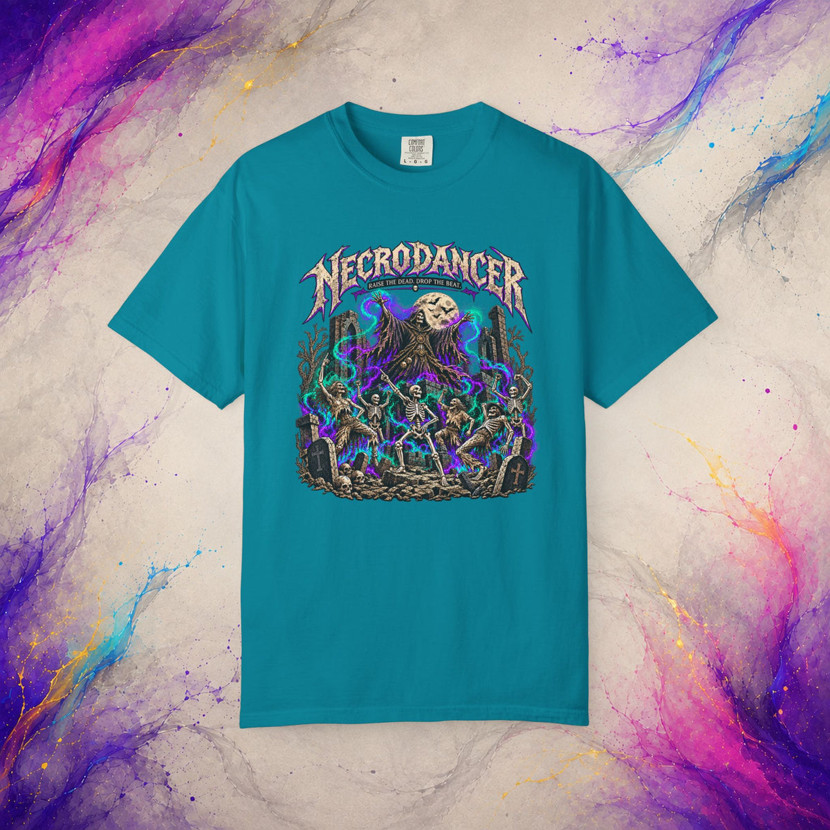 NecroDancer Tee | Raise the Dead Drop the Beat Horror Shirt
