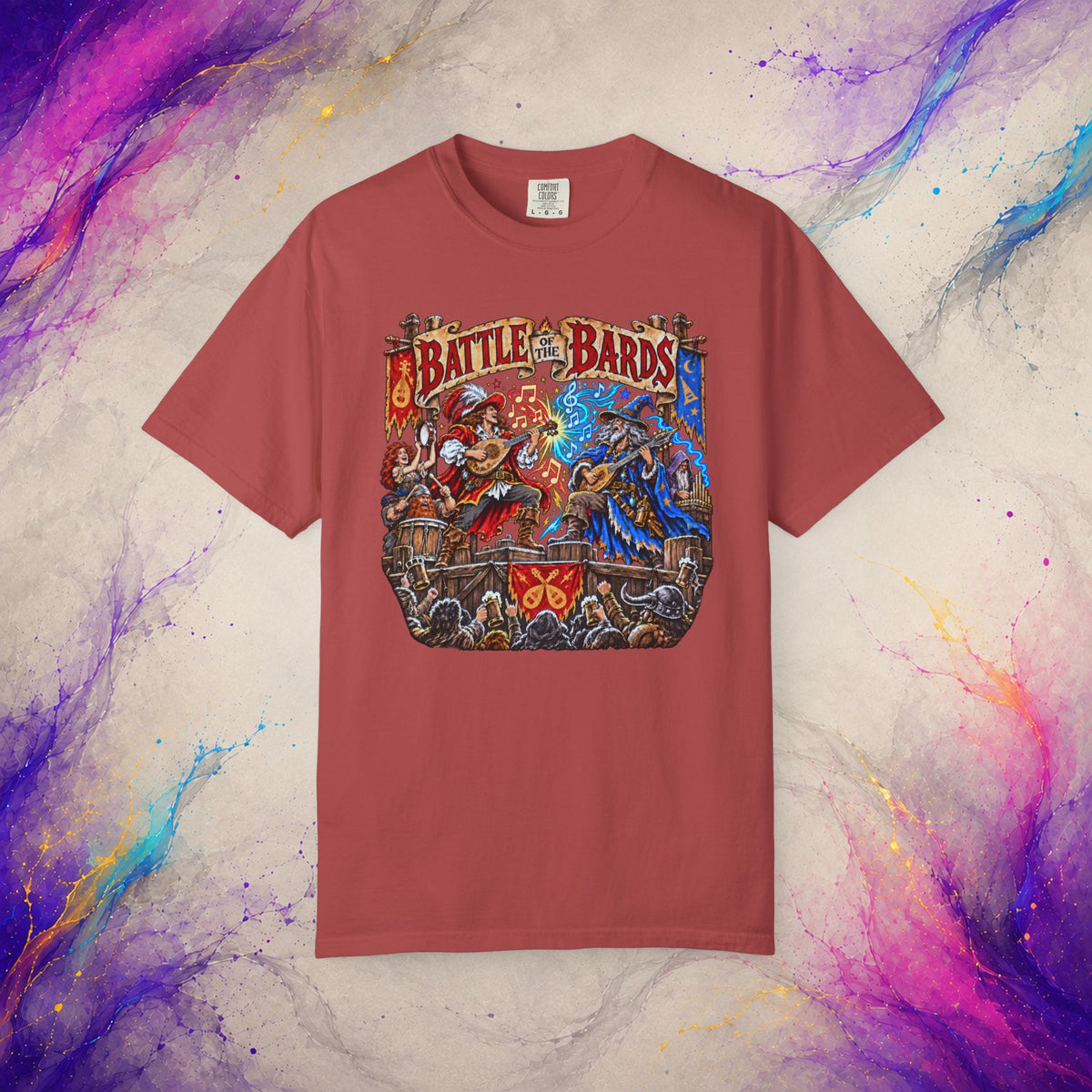 Battle of the Bards Tee | Fantasy Music Duel Shirt