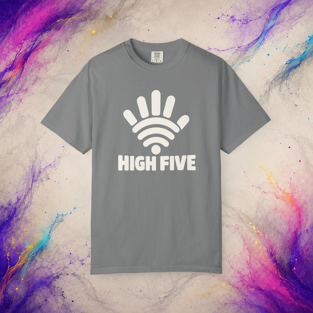 High Five Tee | Wi-Fi Hand Pun Graphic Shirt
