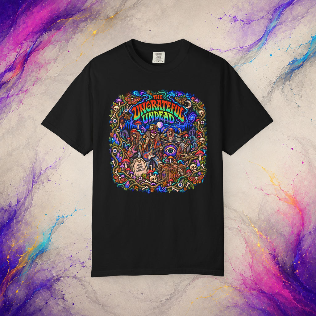 The Ungrateful Undead Tee | Psychedelic Zombie Rock T-Shirt