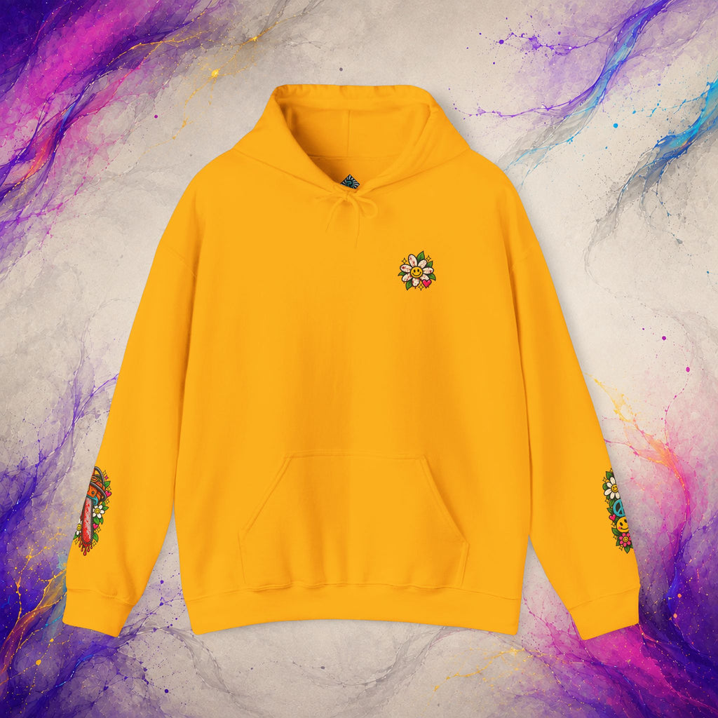 Choose Kindness Pullover | Retro Dark Humor Peace Hoodie