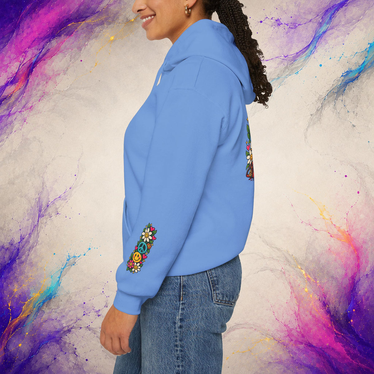 Choose Kindness Pullover | Retro Dark Humor Peace Hoodie