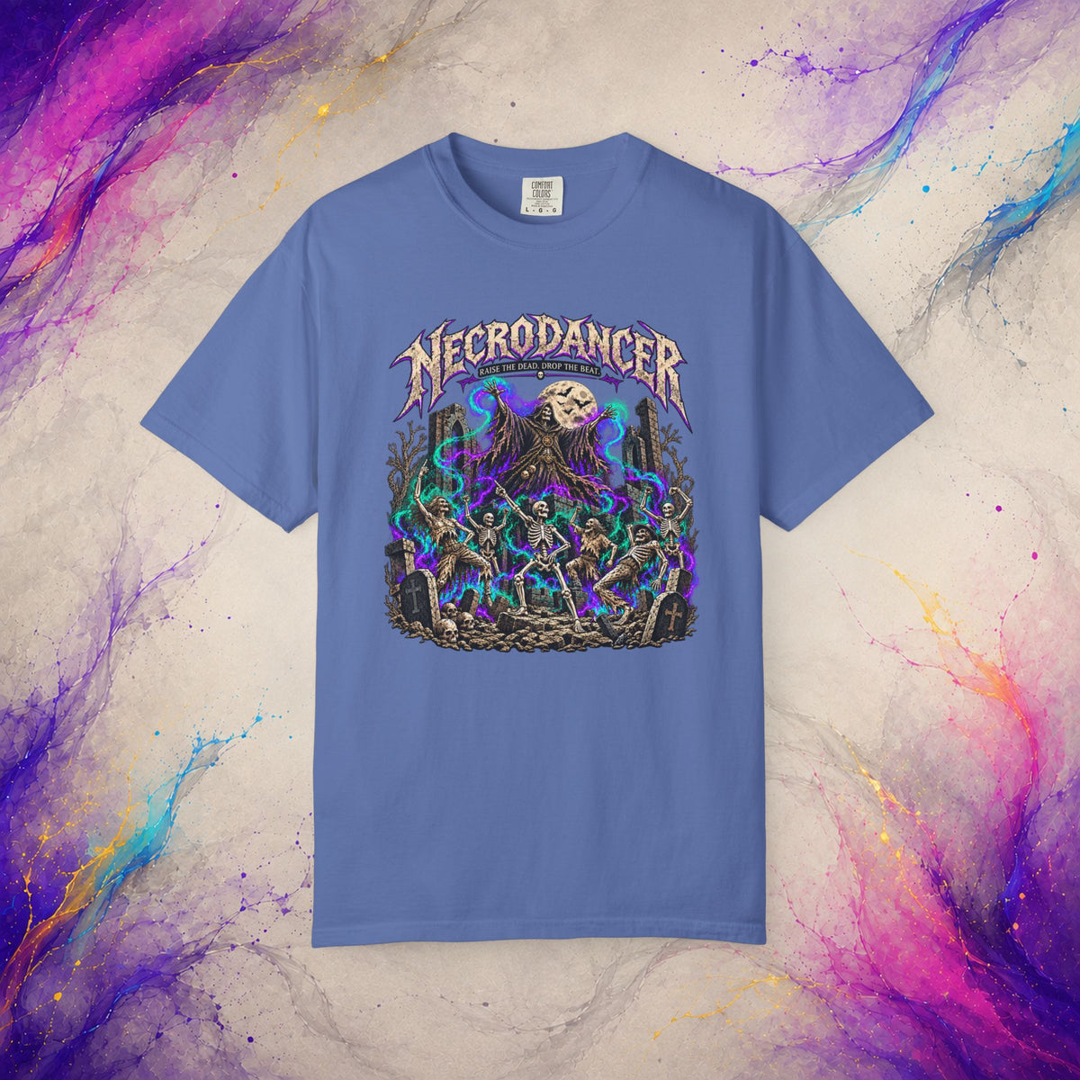 NecroDancer Tee | Raise the Dead Drop the Beat Horror Shirt