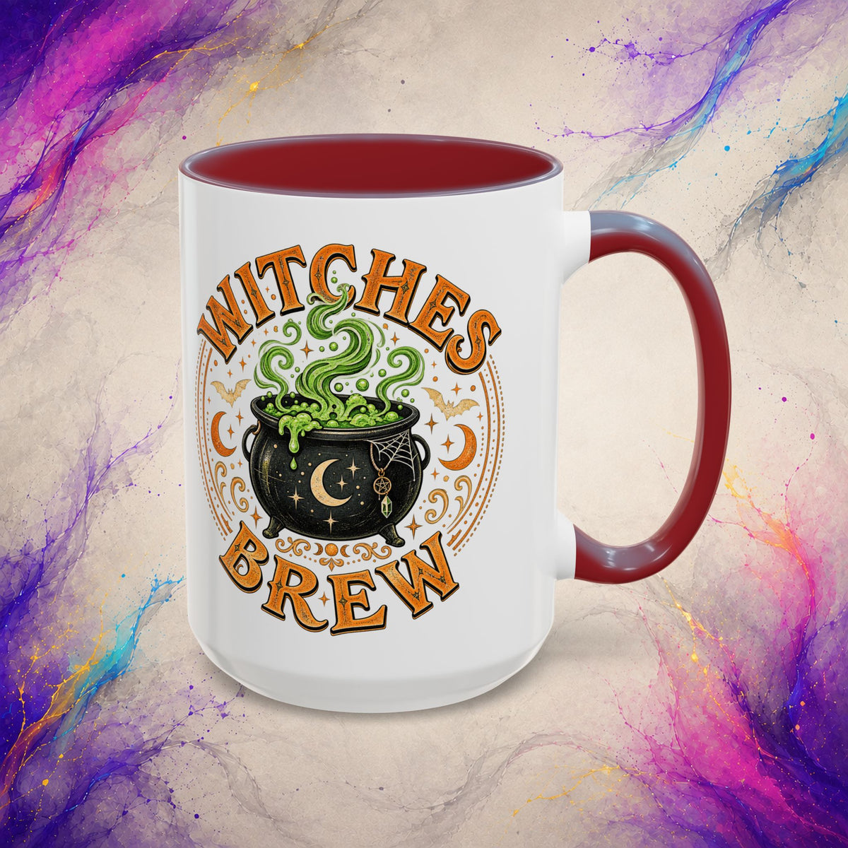 Witches Brew Mug | Cauldron Accent Coffee Cup