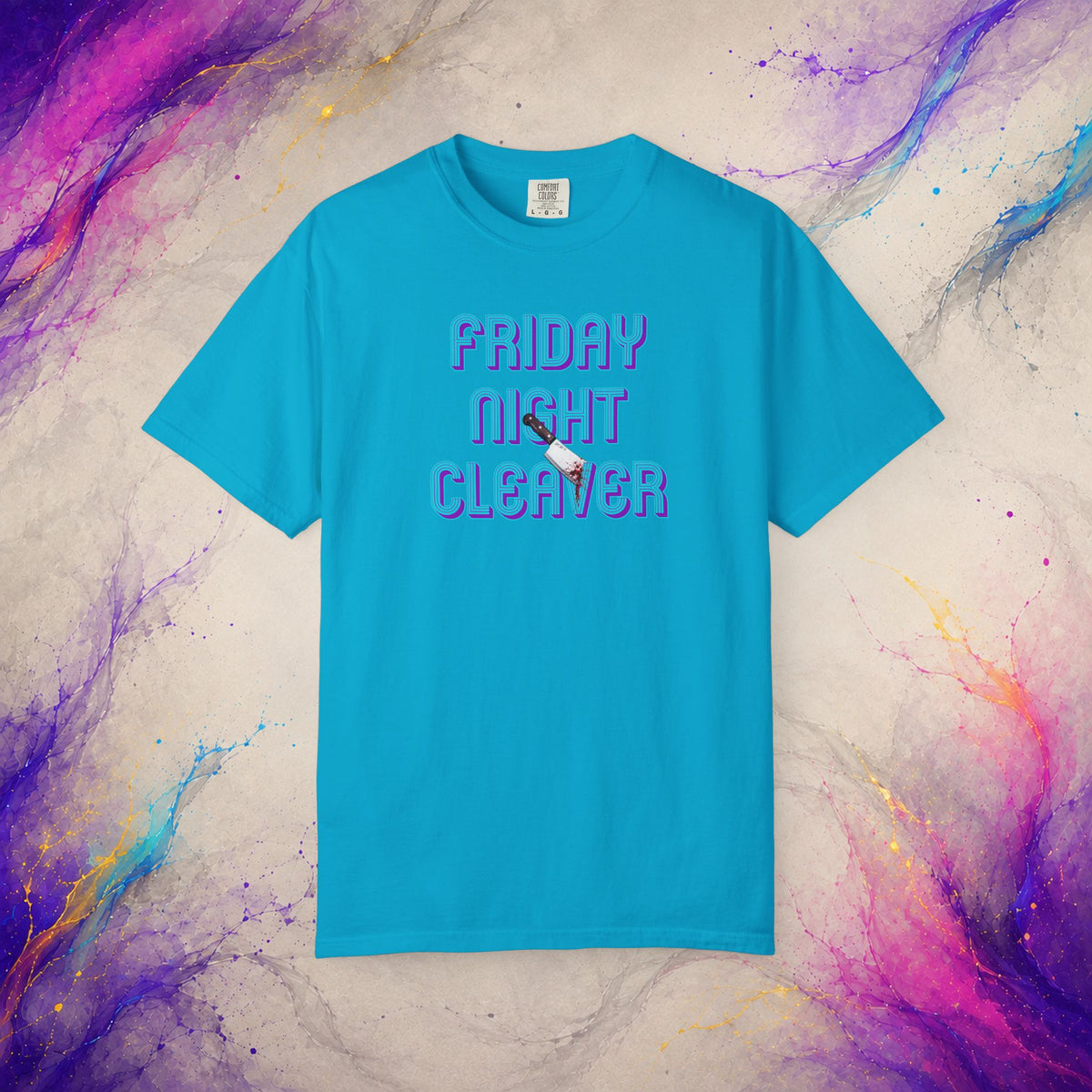 Friday Night Cleaver Tee | Retro Horror Graphic Shirt