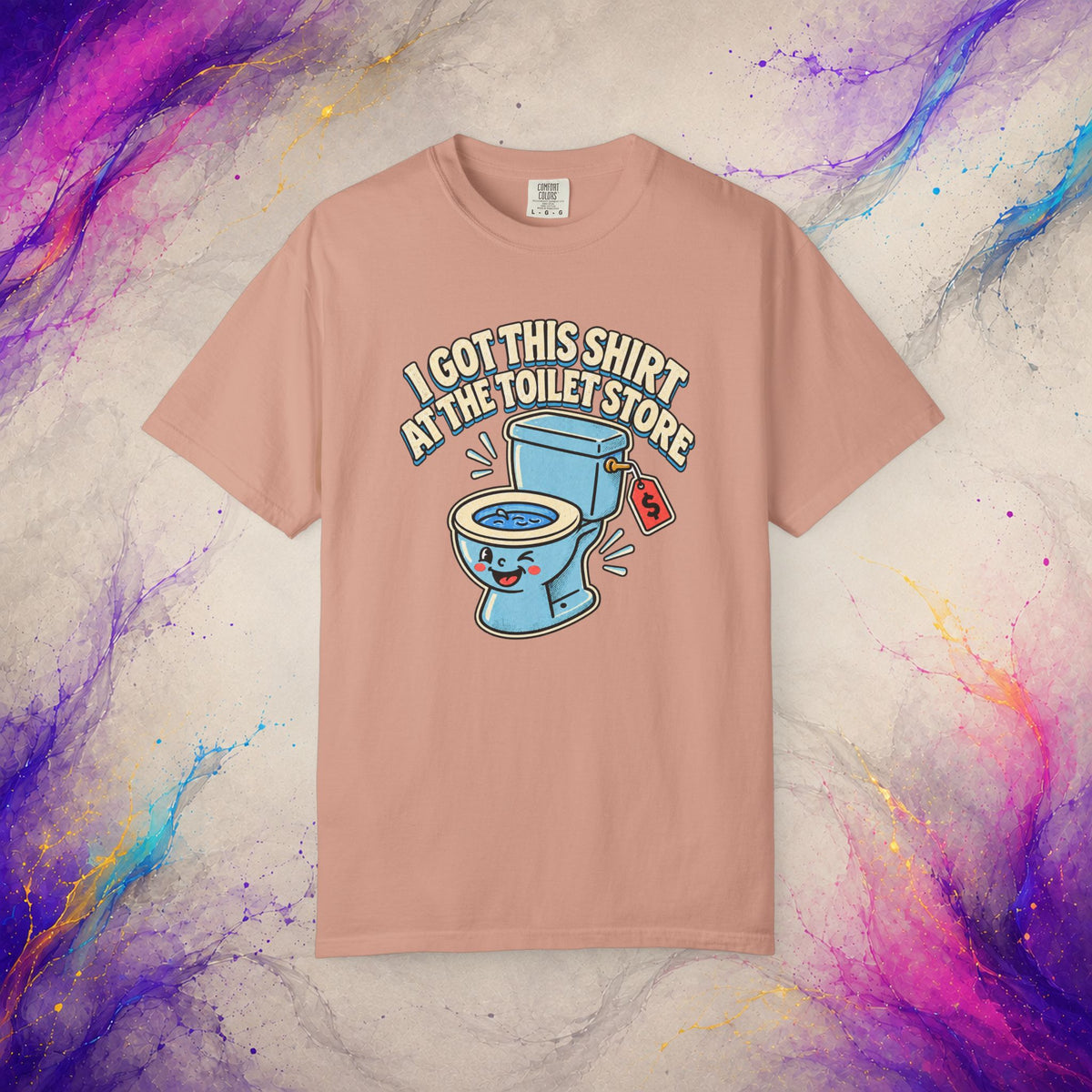 I Got This Shirt at the Toilet Store Tee | Funny Retro Graphic T-Shirt