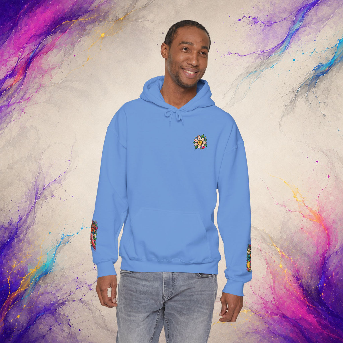 Choose Kindness Pullover | Retro Dark Humor Peace Hoodie