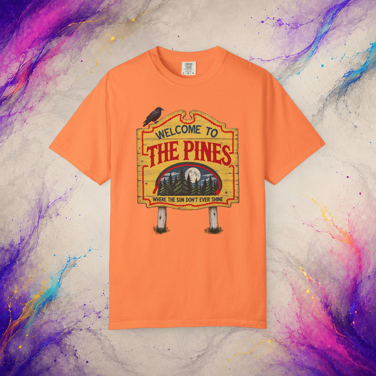 Welcome To The Pines Tee | Vintage Folk Horror Shirt