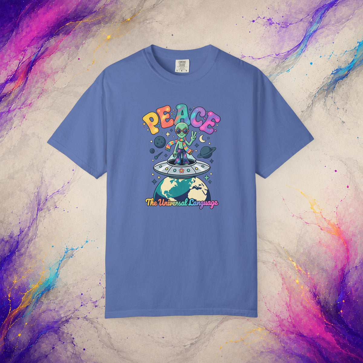 Peace: The Universal Language Tee | Alien Peace Shirt