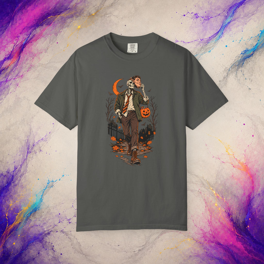 Mask Off At Midnight | Skeleton Halloween Shirt
