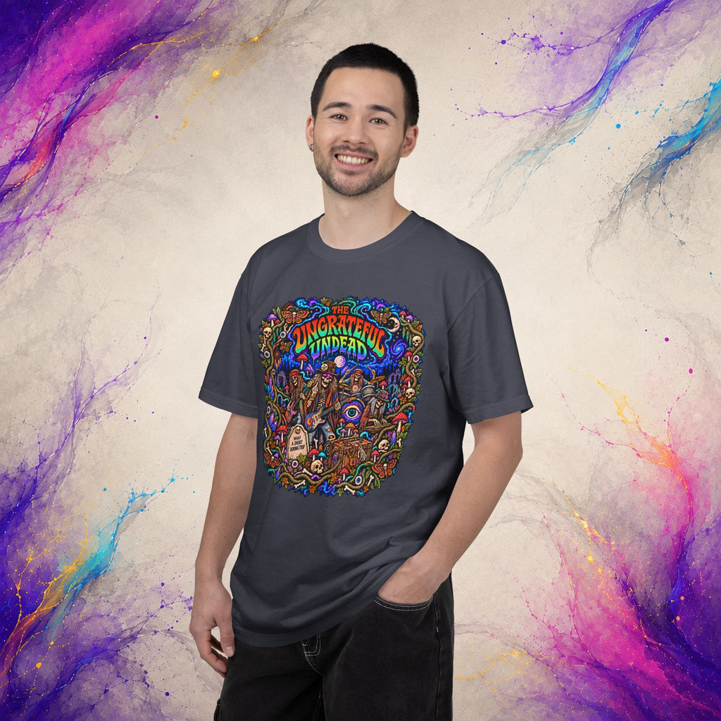 The Ungrateful Undead Tee | Psychedelic Zombie Rock T-Shirt