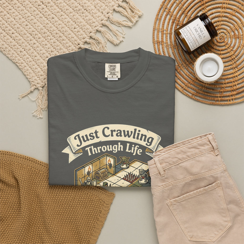 Just Crawling Through Life T-Shirt | Tabletop RPG Adventure Tee