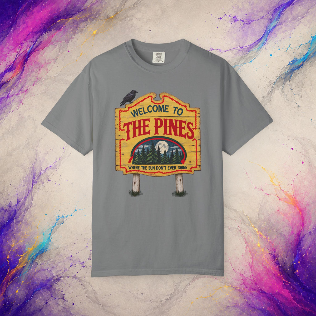 Welcome To The Pines Tee | Vintage Folk Horror Shirt