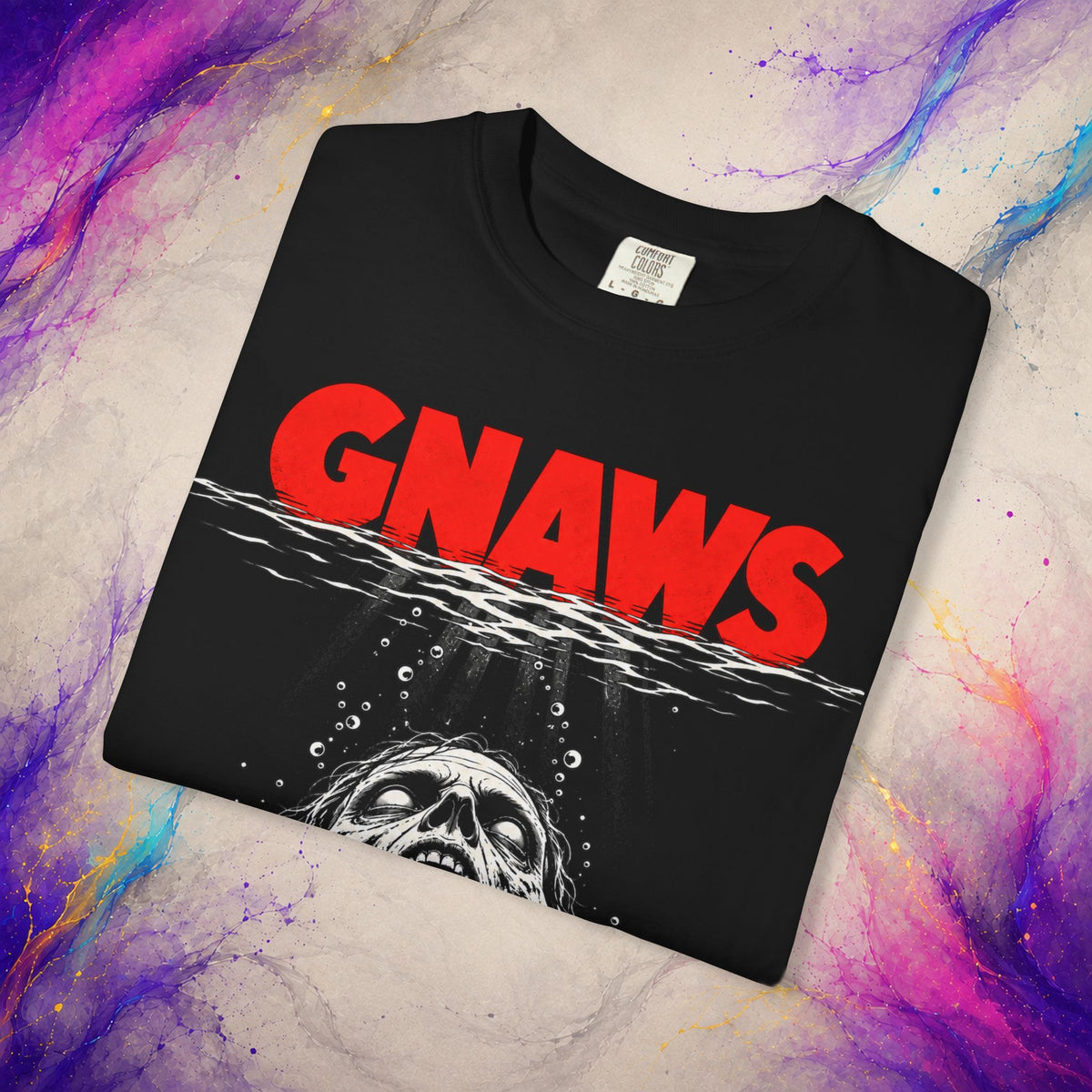 Gnaws Tee | Undead Ocean Horror Shirt