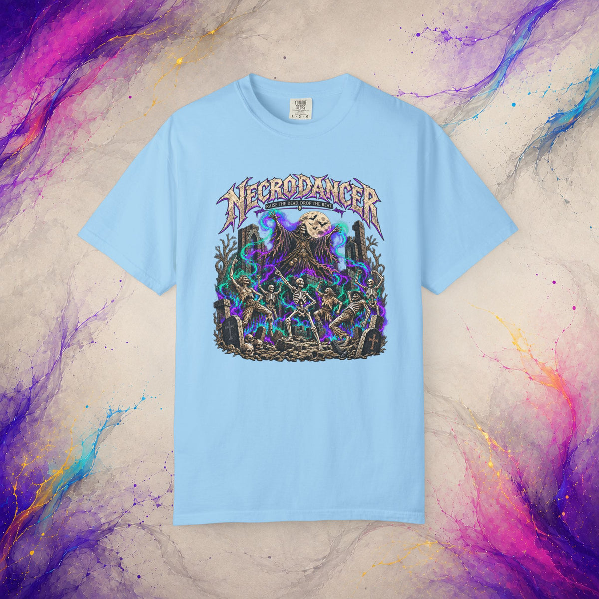 NecroDancer Tee | Raise the Dead Drop the Beat Horror Shirt