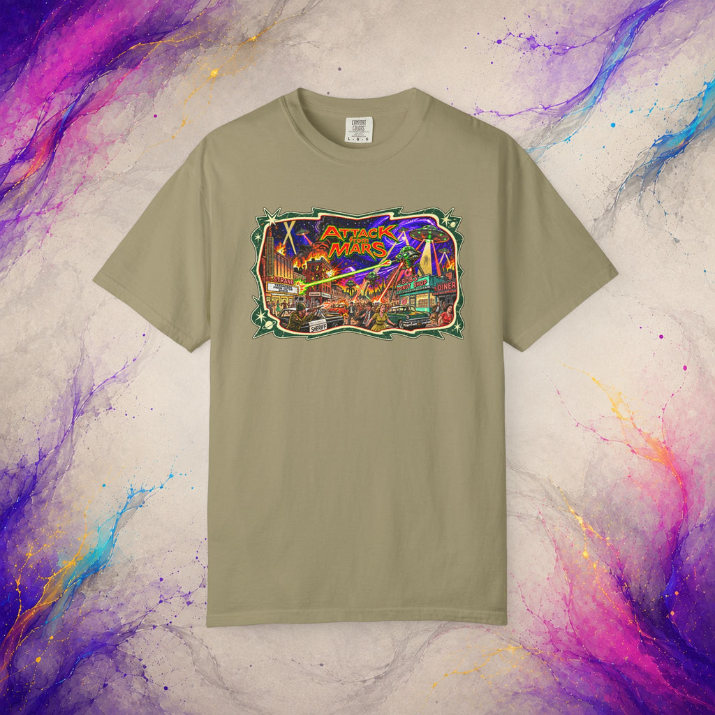 Attack From Mars Tee - Retro Alien Invasion Shirt