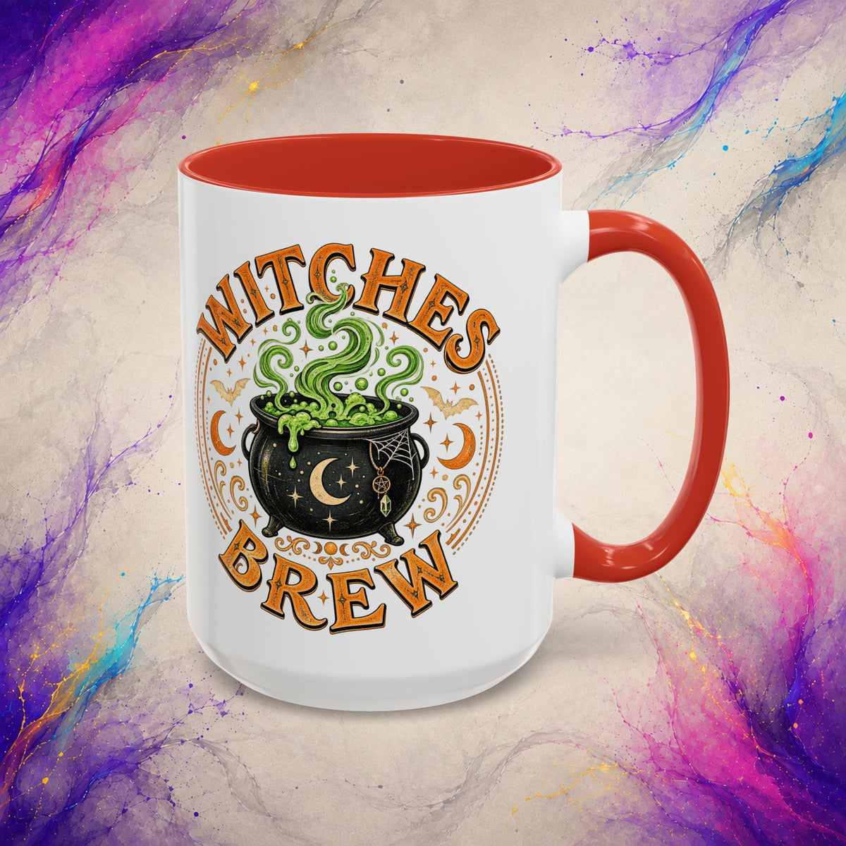 Witches Brew Mug | Cauldron Accent Coffee Cup