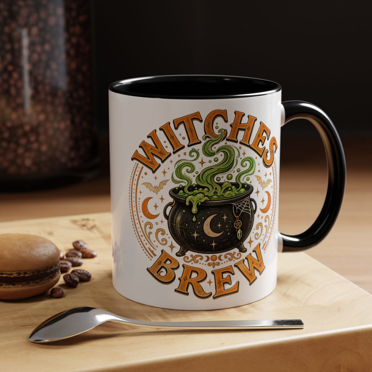 Witches Brew Mug | Cauldron Accent Coffee Cup