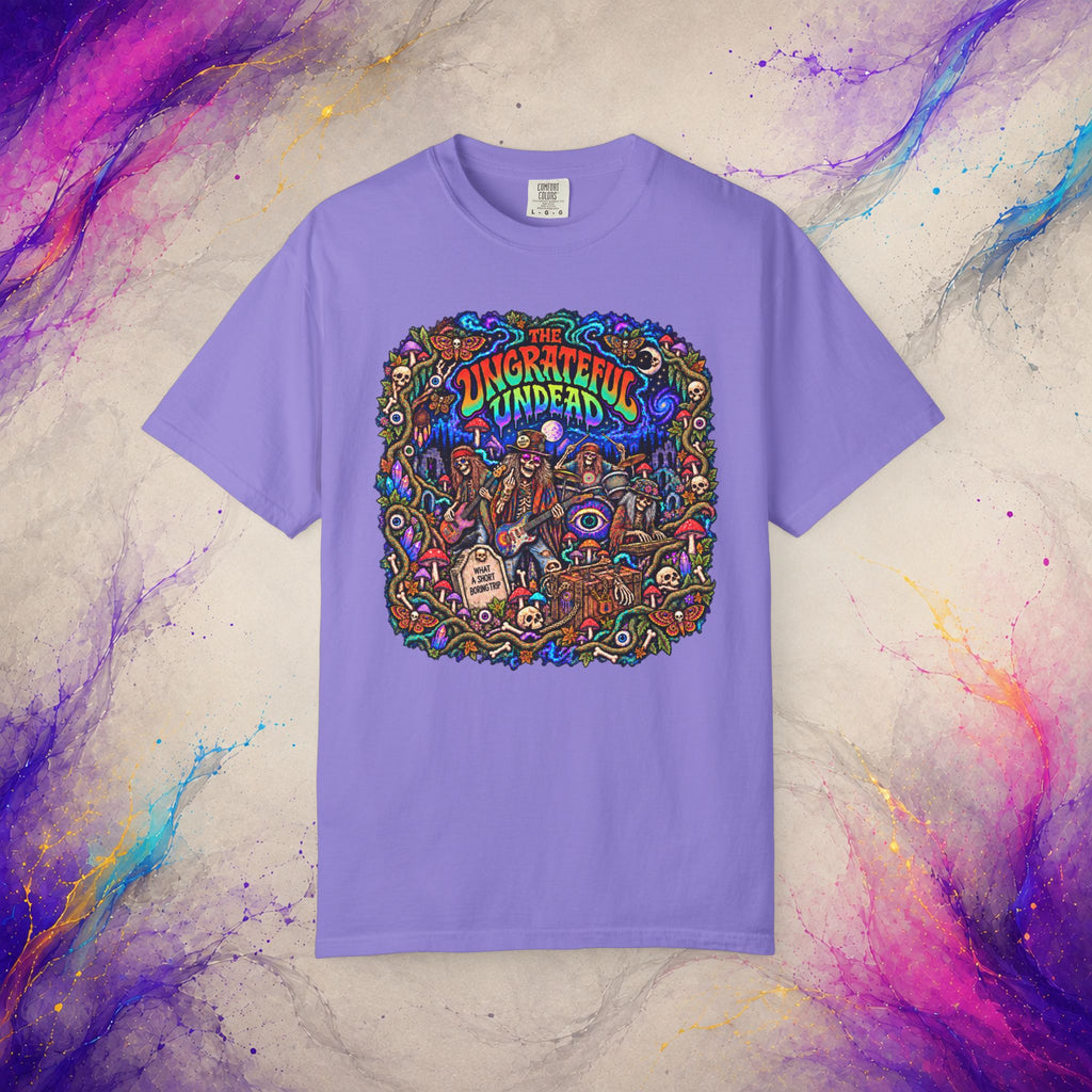The Ungrateful Undead Tee | Psychedelic Zombie Rock T-Shirt