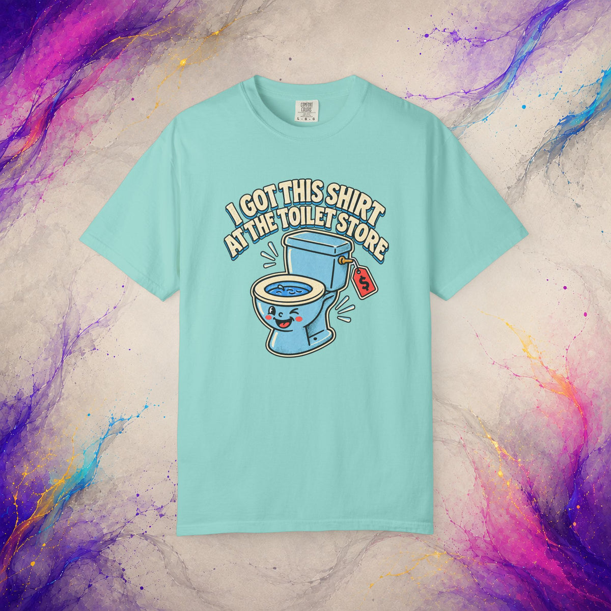 I Got This Shirt at the Toilet Store Tee | Funny Retro Graphic T-Shirt