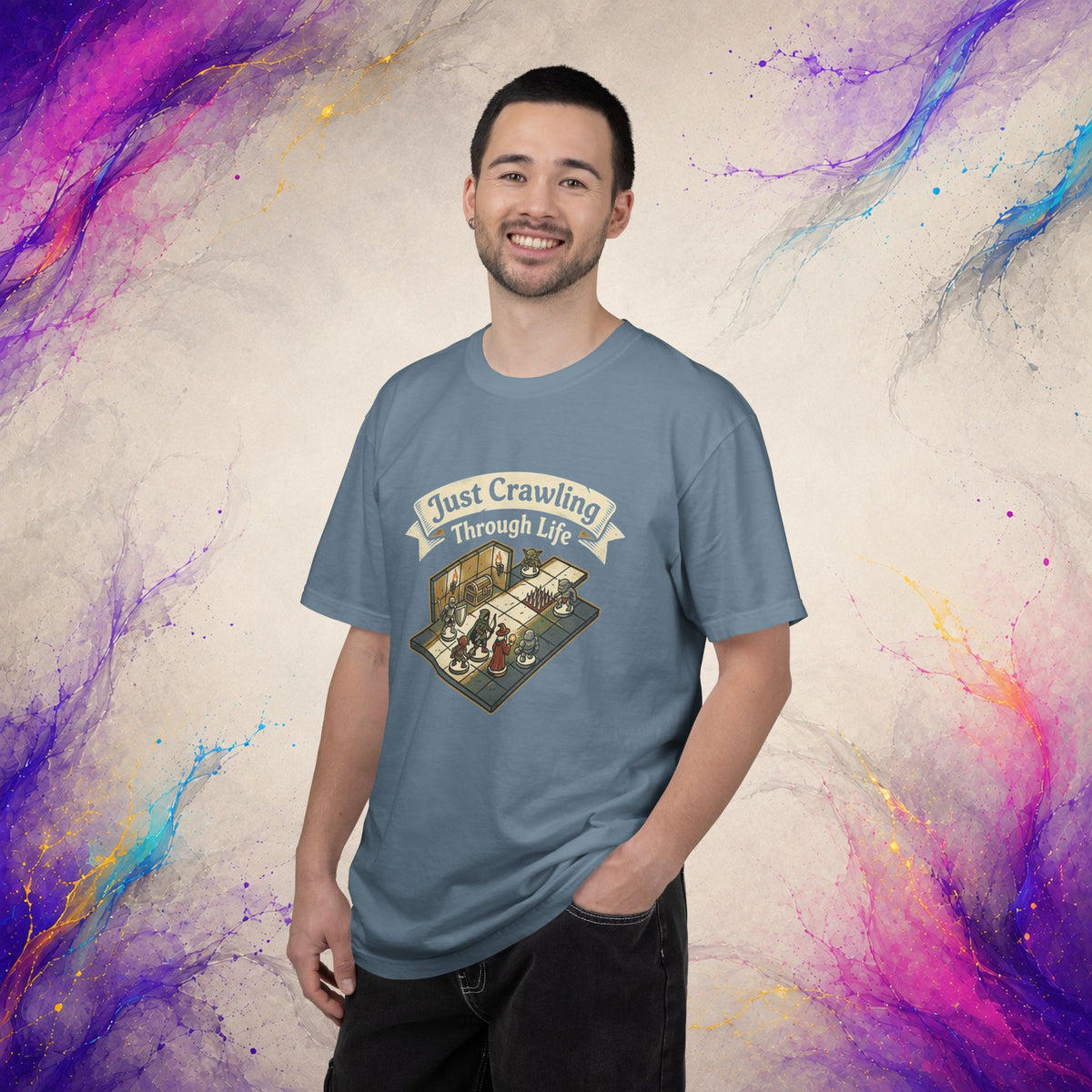 Just Crawling Through Life T-Shirt | Tabletop RPG Adventure Tee