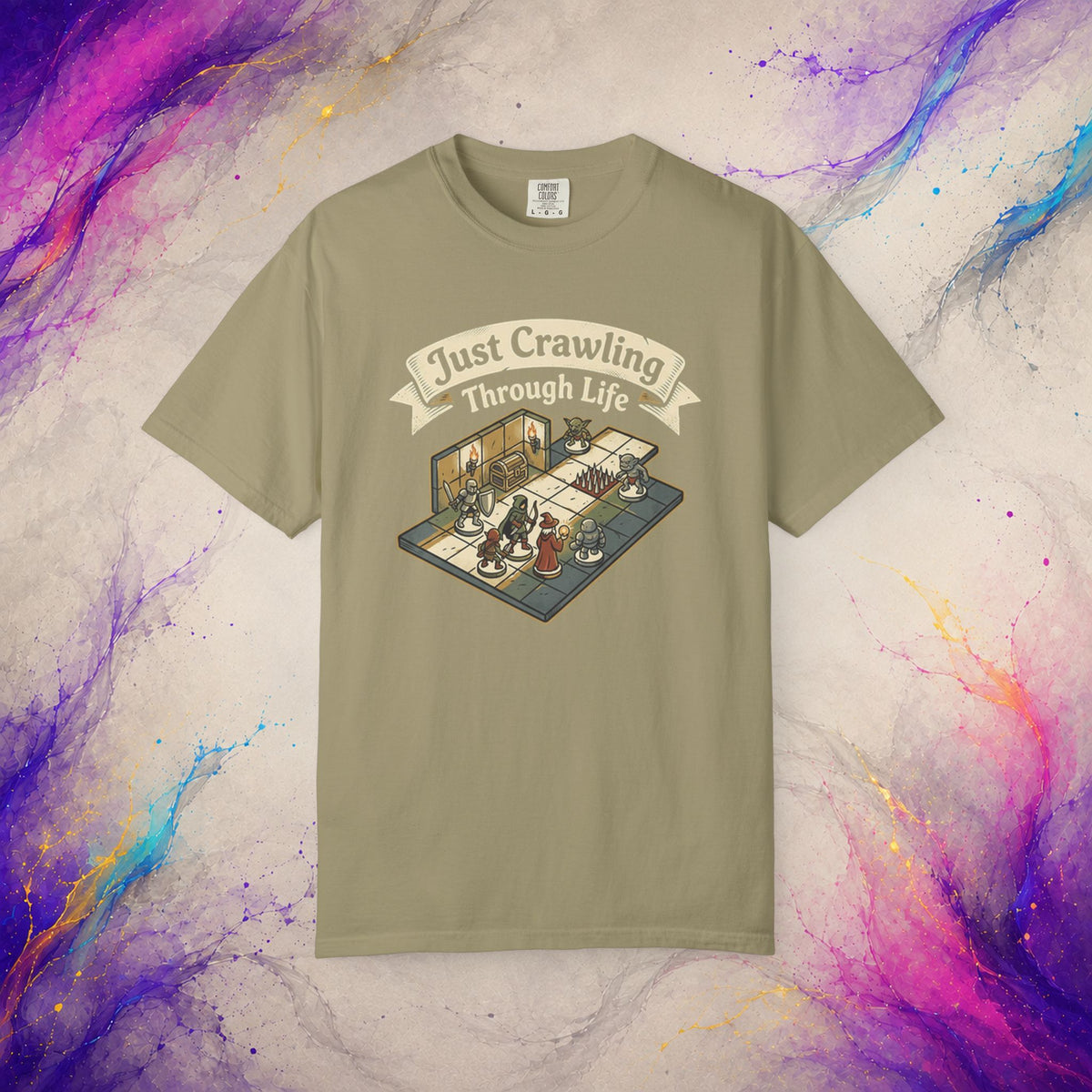 Just Crawling Through Life T-Shirt | Tabletop RPG Adventure Tee