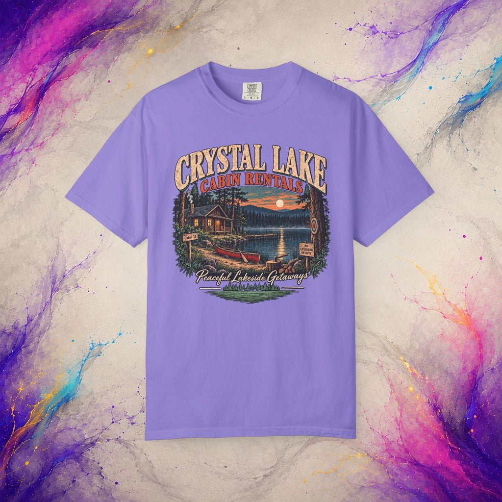 Cabin 13 Rentals T-Shirt | Retro Slasher Camp Horror Tee