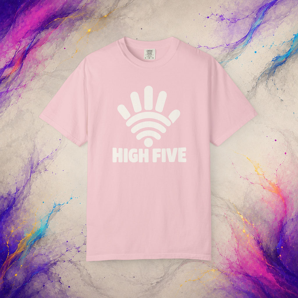 High Five Tee | Wi-Fi Hand Pun Graphic Shirt