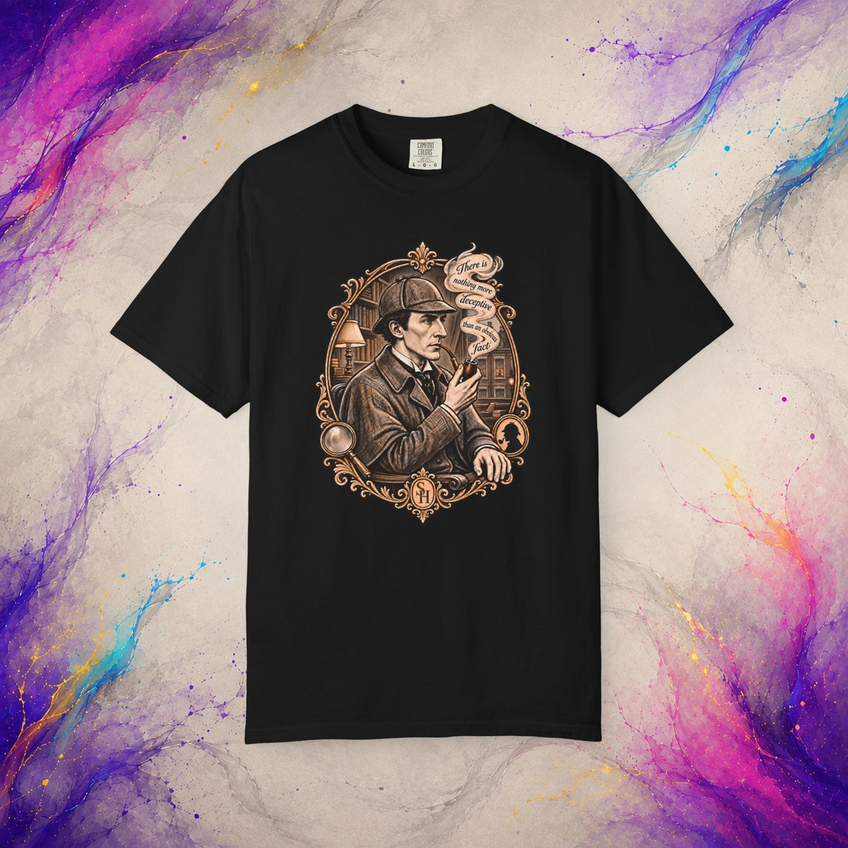 The Obvious Fact Tee | Sherlock Holmes Victorian Detective Shirt