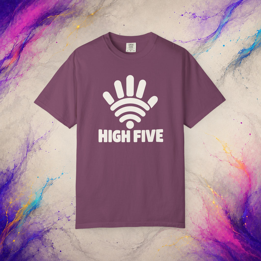 High Five Tee | Wi-Fi Hand Pun Graphic Shirt