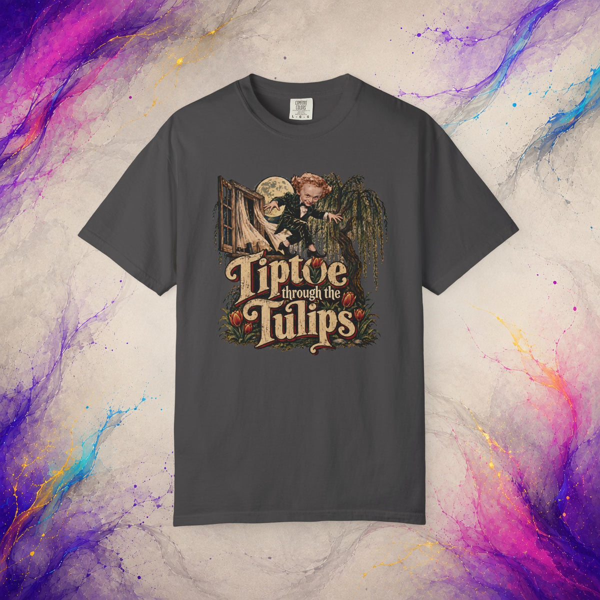 Rumpelstiltskin Tiptoe Tee | Viral Fairytale Horror Meme T-Shirt