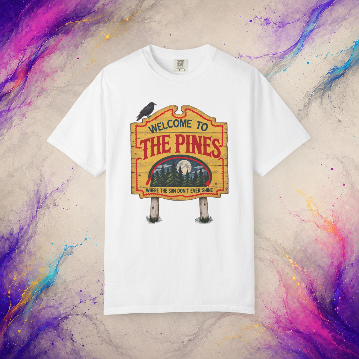 Welcome To The Pines Tee | Vintage Folk Horror Shirt