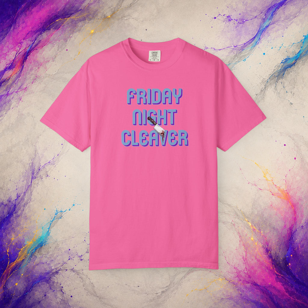 Friday Night Cleaver Tee | Retro Horror Graphic Shirt