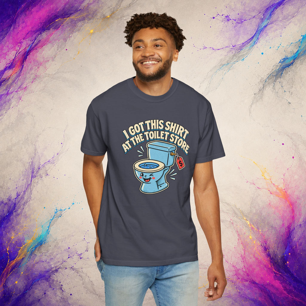 I Got This Shirt at the Toilet Store Tee | Funny Retro Graphic T-Shirt