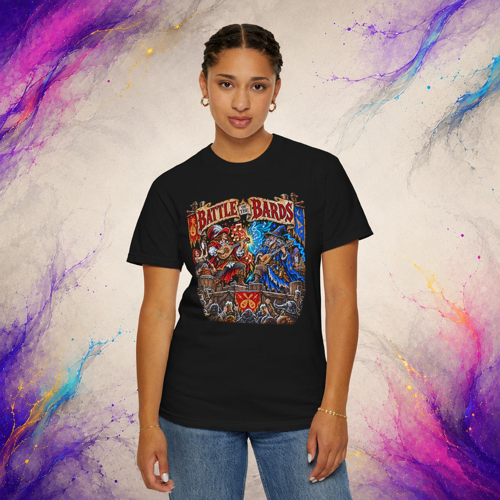 Battle of the Bards Tee | Fantasy Music Duel Shirt
