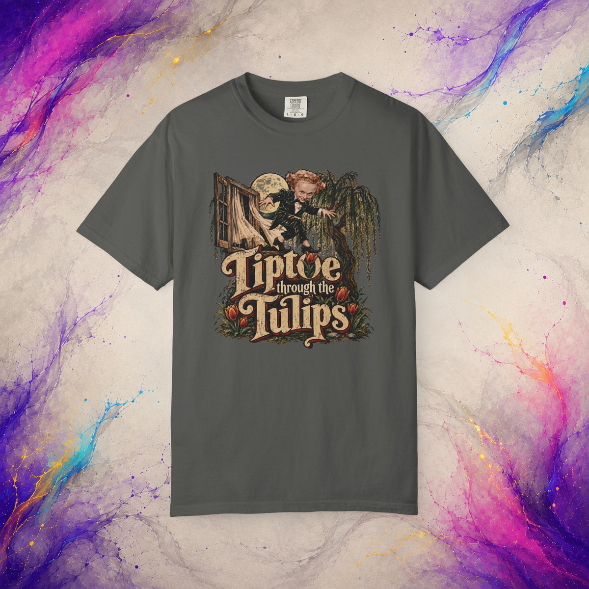 Rumpelstiltskin Tiptoe Tee | Viral Fairytale Horror Meme T-Shirt