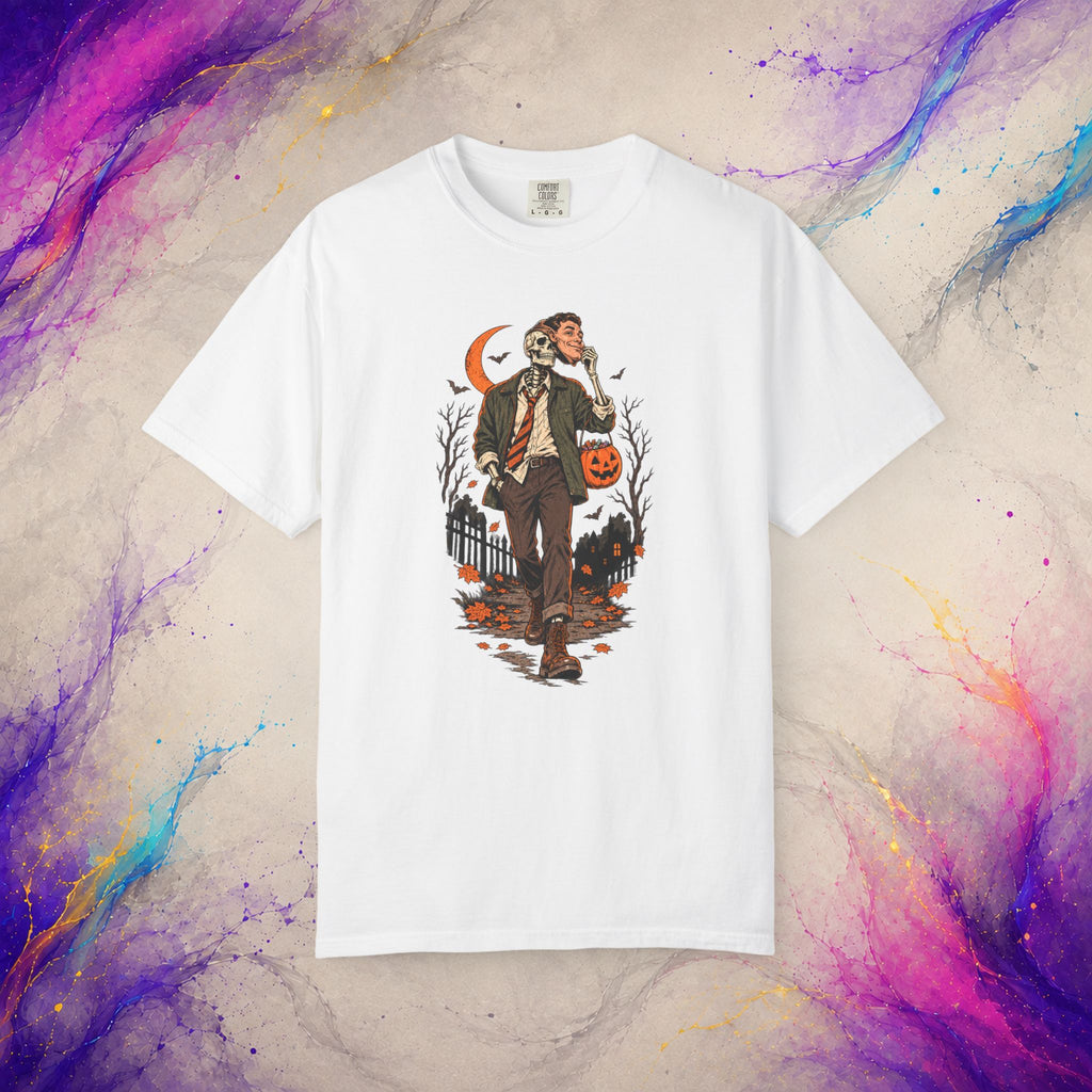 Mask Off At Midnight | Skeleton Halloween Shirt