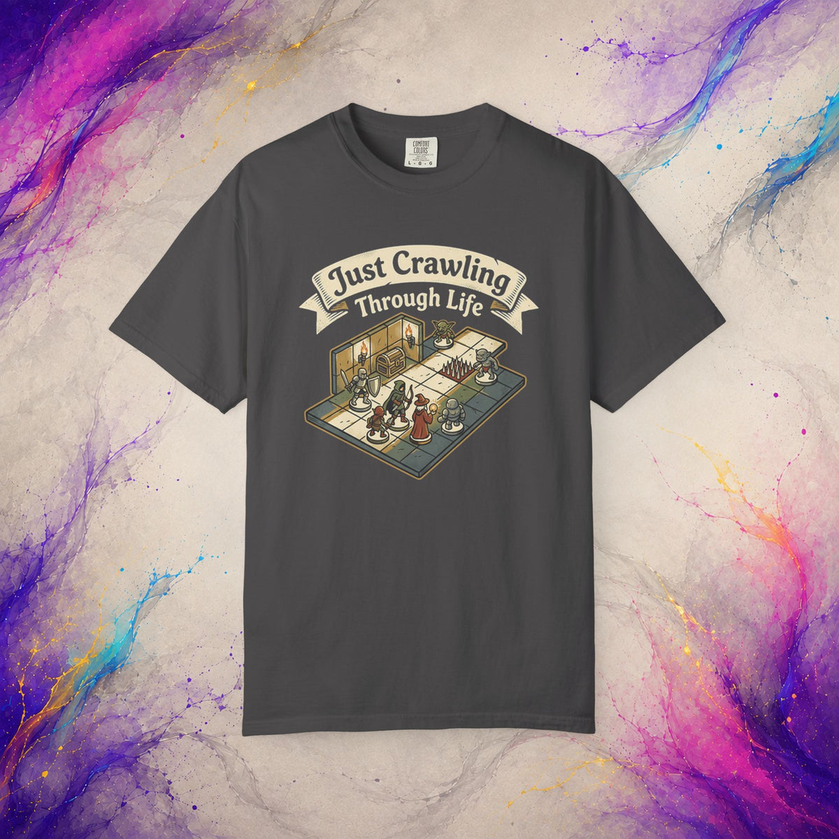 Just Crawling Through Life T-Shirt | Tabletop RPG Adventure Tee