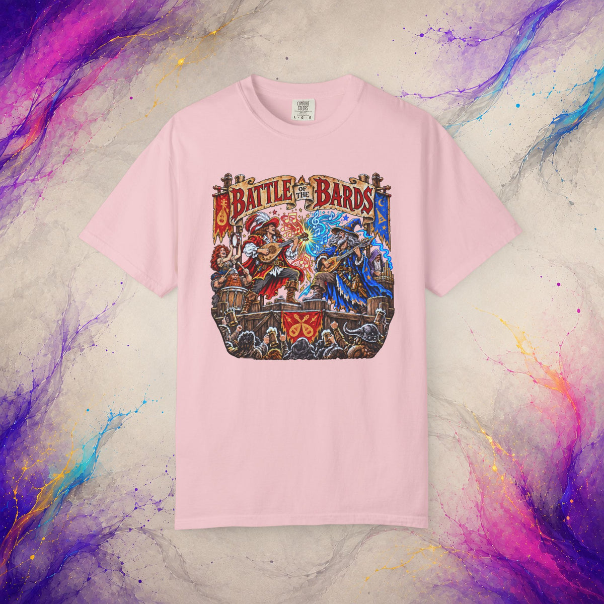 Battle of the Bards Tee | Fantasy Music Duel Shirt