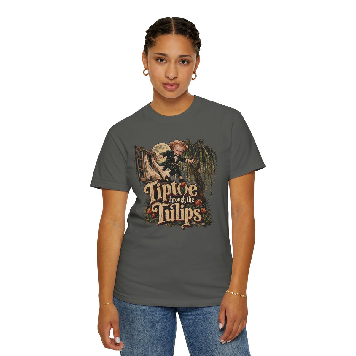 Rumpelstiltskin Tiptoe Tee | Viral Fairytale Horror Meme T-Shirt