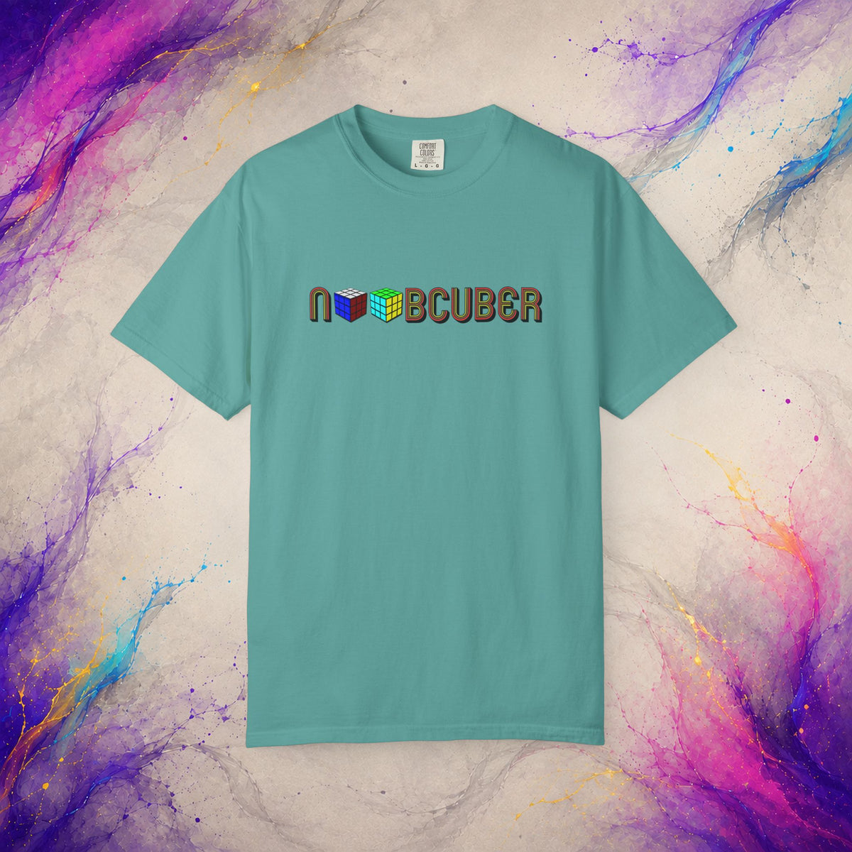 Noobcuber Tee | Retro Puzzle Cube Shirt
