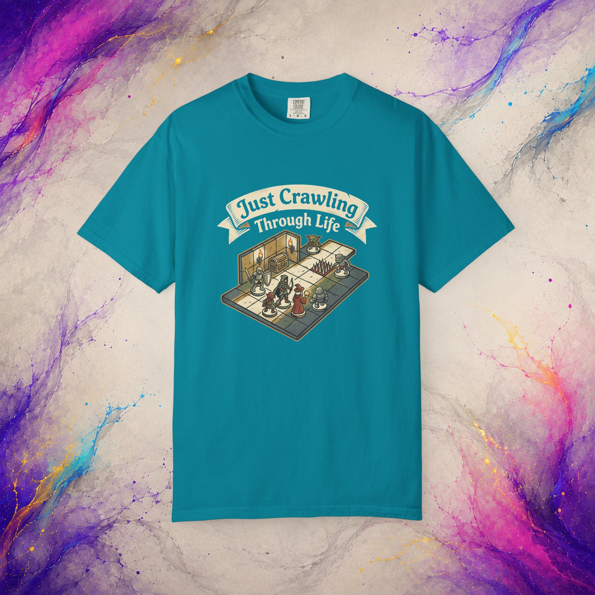 Just Crawling Through Life T-Shirt | Tabletop RPG Adventure Tee