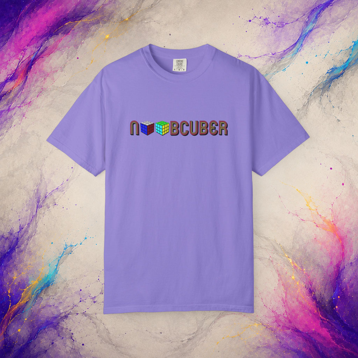 Noobcuber Tee | Retro Puzzle Cube Shirt