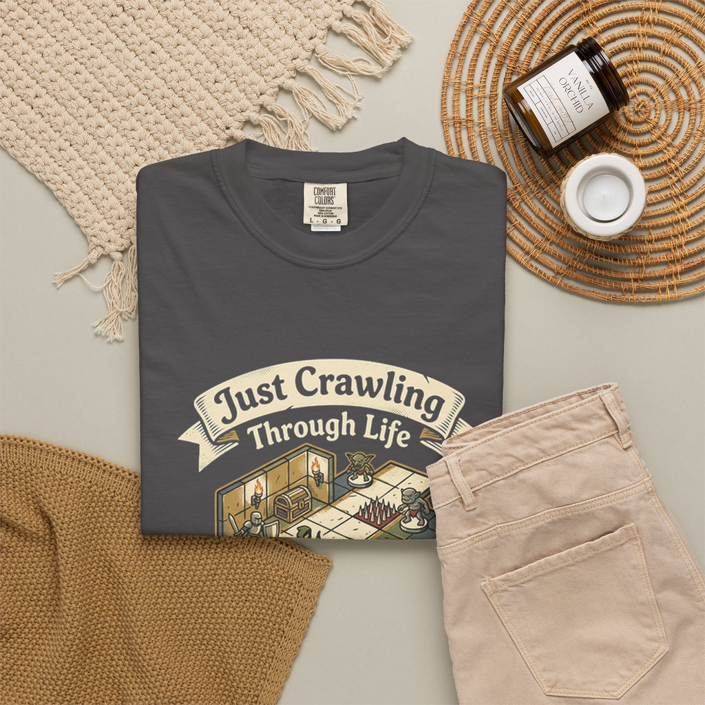 Just Crawling Through Life T-Shirt | Tabletop RPG Adventure Tee