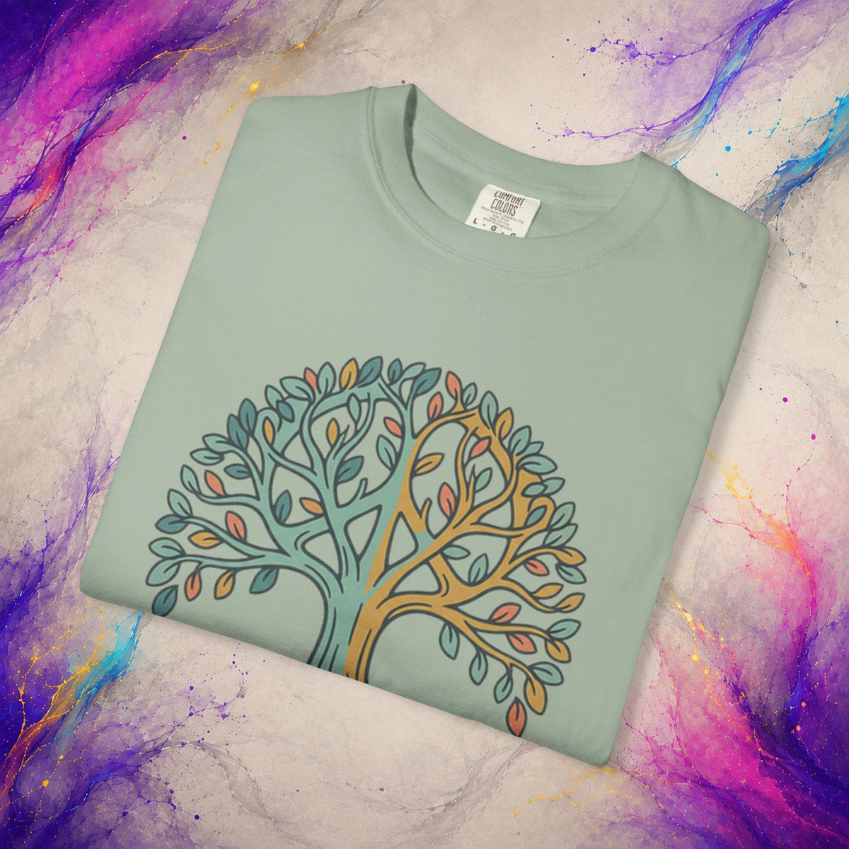 Peace Tree of Life Tee | Retro Peace Symbol Graphic T-Shirt
