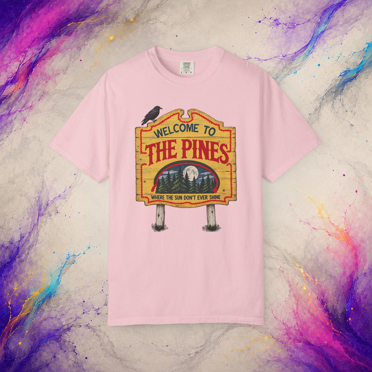 Welcome To The Pines Tee | Vintage Folk Horror Shirt