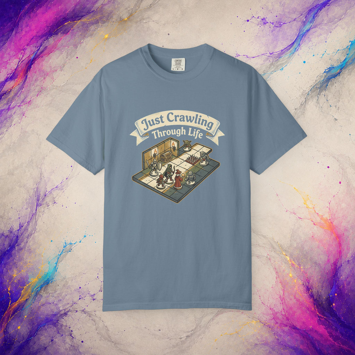 Just Crawling Through Life T-Shirt | Tabletop RPG Adventure Tee