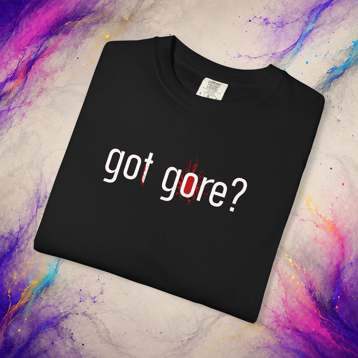 Got Gore? Tee | Minimal Horror Shirt